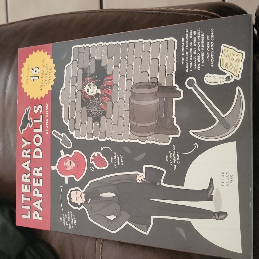 Literary Paper Dolls : Includes 16 Masters of the Literary World! by Kyl…